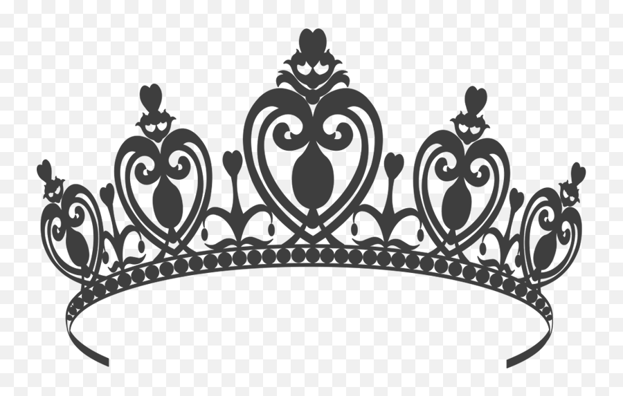 Princess Crown Black Png 7 Png Image - Black Transparent Princess Crown Png Emoji,Black Princess Emoji