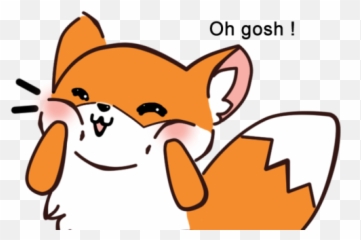 Fox Drawing - Kawaii Png Emoji