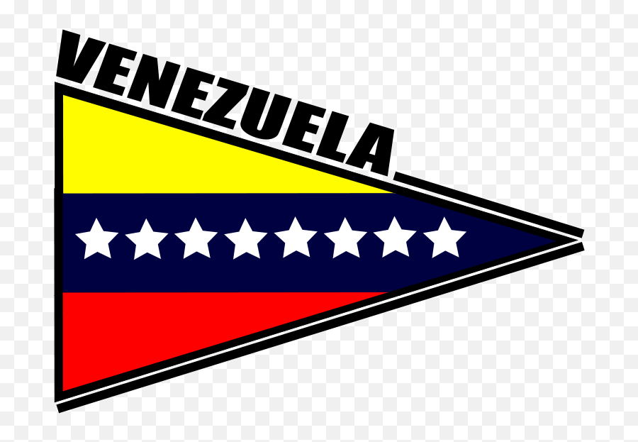 Bandera De Venezuela Triangular Png - Venezuela Clip Art Emoji,Bandera De Venezuela Emoji