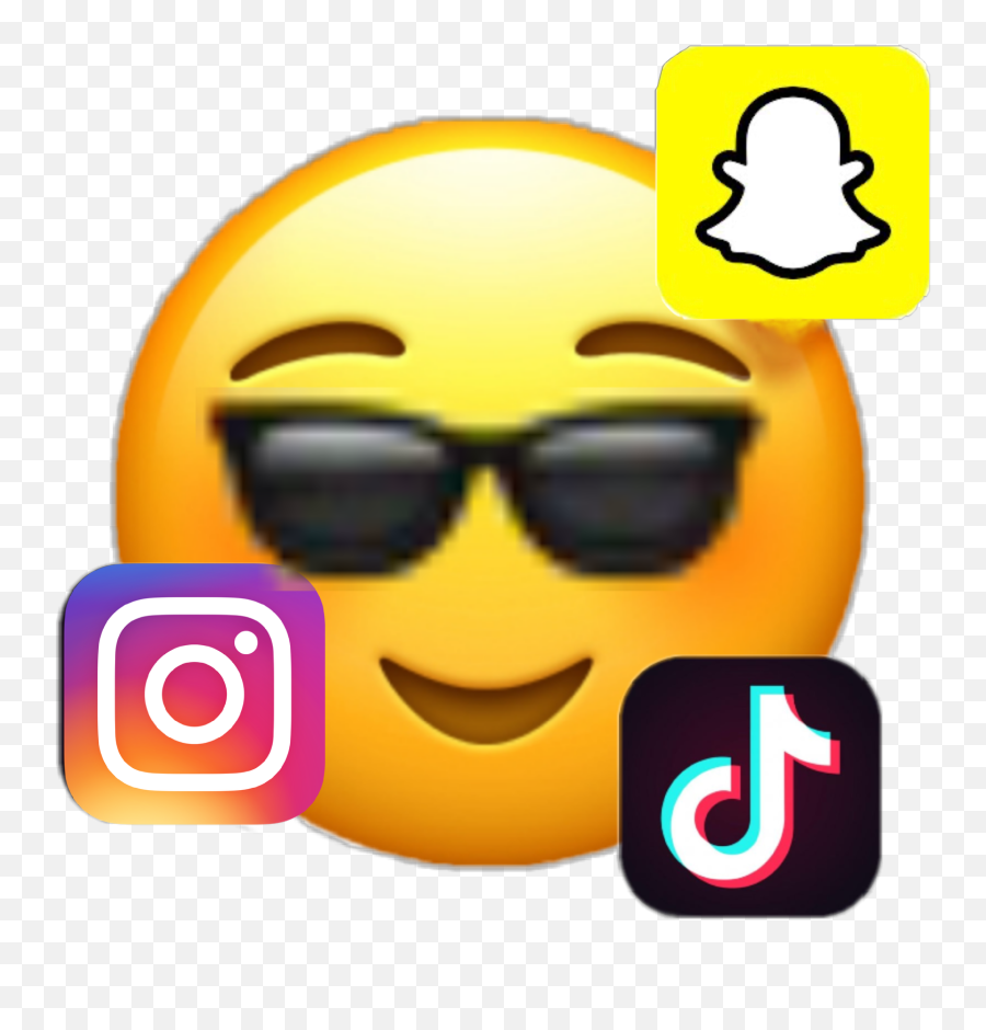 Emoji Tiktok Instagram Sticker By Amazingdreams - Social Media,Snapchat Emojies