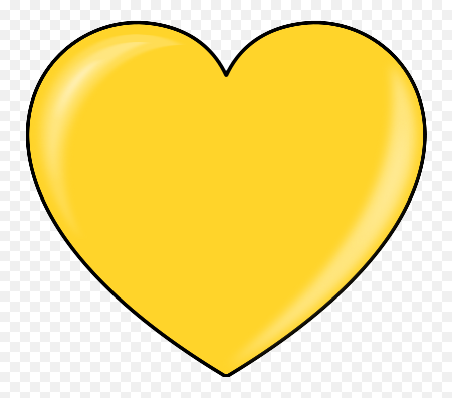 Free Gold Heart Download Free Clip Art Free Clip Art - Gold Heart Clip Art Emoji,Golden Heart Emoji