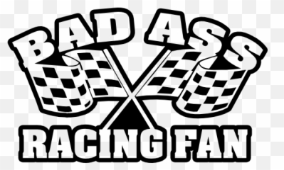 Bad Ass Racing Fan With Checkered Flags - Tony Stewart Smoke Emoji,Race Flag Emoji