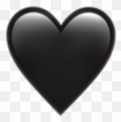 Love Stickers Emoji - Iphone Emoji Black Heart,Emoji Ring