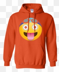 Swimming Emoji With Tongue Out T,Hoodie Emoji