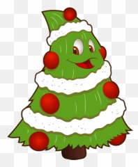 Christmas Tree Clipart Funny - Emoji