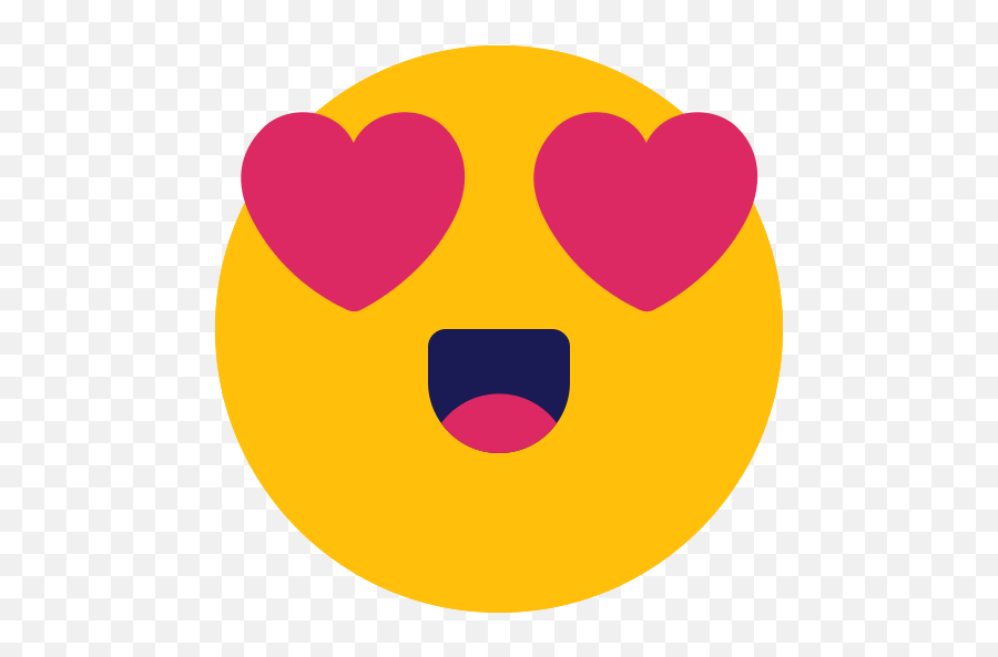 Heart Love Smiley Free Icon Of Emoji 1 - Emoji Coeur Png,Emoticons Heart
