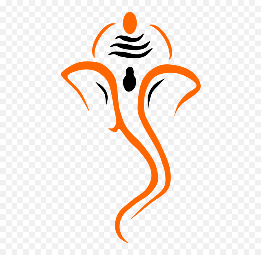 Lord God Vinayak Ganesh Foreground - Ganpati Cliparts Emoji,Hindu Emoji