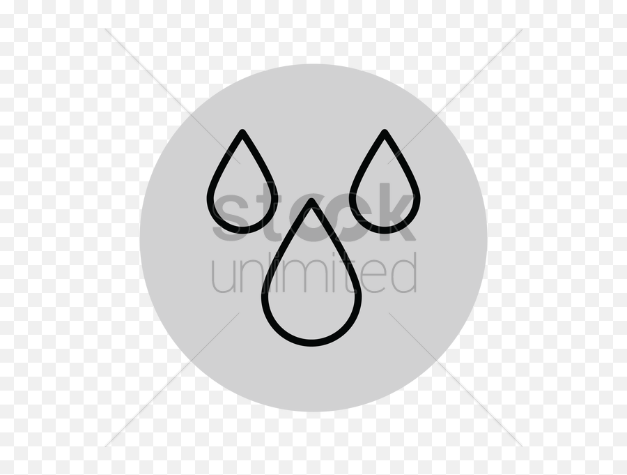 Free Rain Drops Vector Image - Smiley Emoji,Raining Emoticon