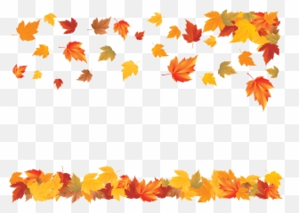 A Carpet Of Falling Leaves - Autumn Leaves Border Clipart Emoji,Falling Leaves Emoji