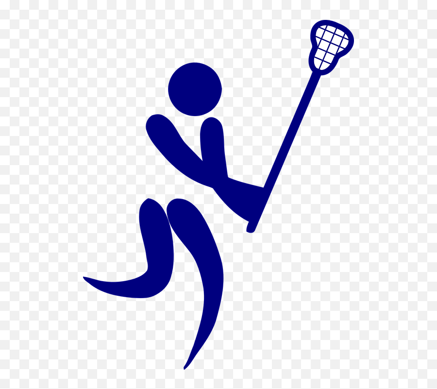 Lacrosse Game Sports - Lacrosse Stick Clip Art Emoji,Olympic Rings ...