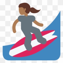 Twemoji2 1f3c4 - Surfing Emoji