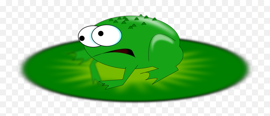 Free Scared Fear Vectors - Sad Frog On A Lilypad Clipart Emoji,Puppy Eyes Emoji