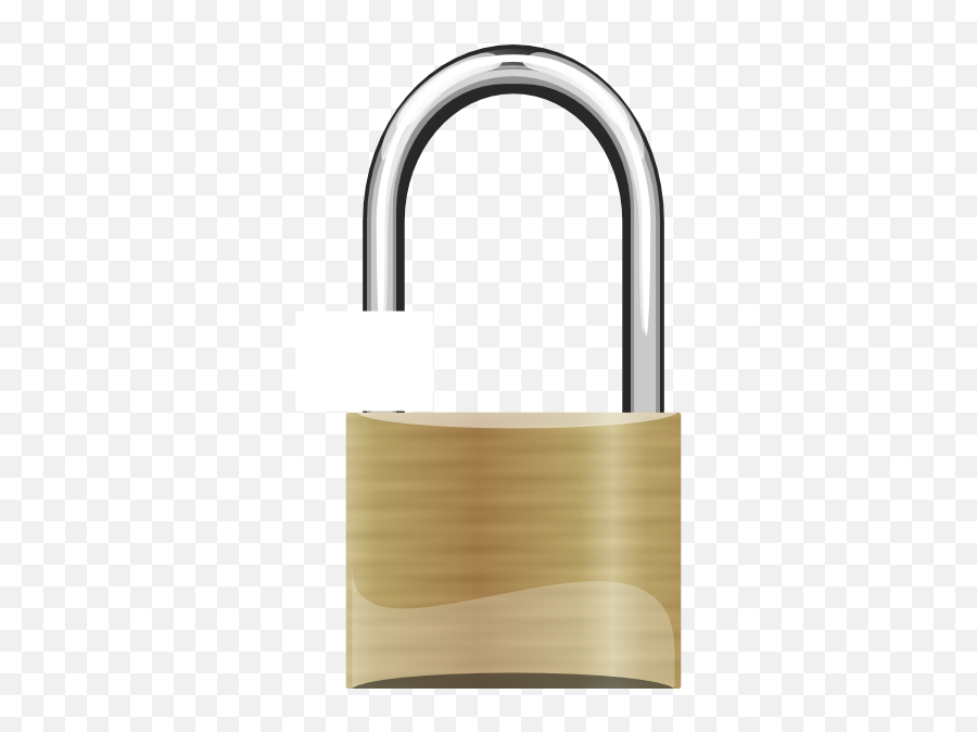Open Padlock Clipart - Transparent Background Locked Png Emoji,Unlocked Lock Emoji