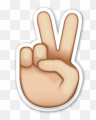 Hipinion - Emoticones De Whatsapp Manos Emoji,Spock Hand Emoji