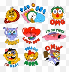 Stickers on Behance - Clip Art Emoji
