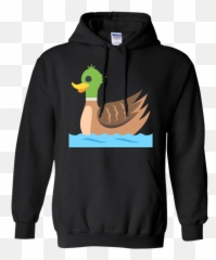 Duck Emoji Hoodie u2013 That Merch Store - All Faster Than Calling 911 Hoody