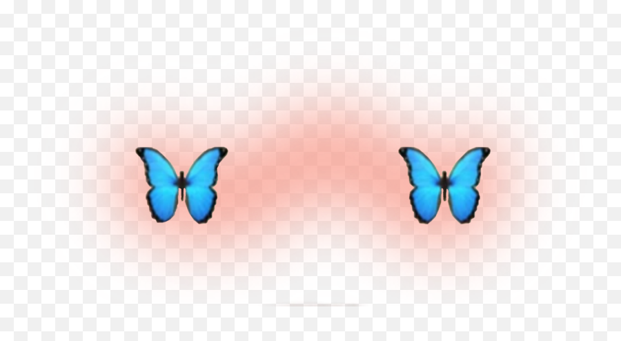 Cute Emoji Wallpaper Emoji Wallpaper - Snapchat Butterfly Blue Filter,Butterfly Emoji