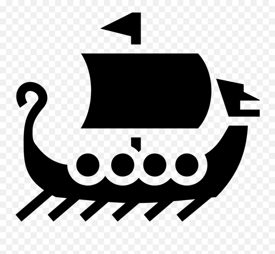 Vikings Svg Emoji Picture - Viking Ship Icon Png,Viking Emojis