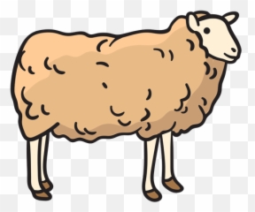 Sheep Hand Drawn - Transparent Png U0026 Svg Vector File Dibujo De Ovejas Png Emoji,Lamb Emoji