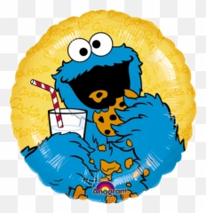 Kinder Cooking Recipes In 2019 - Cookie Monster Milk And Cookies Emoji