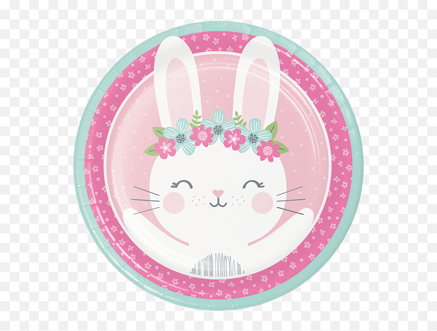 Bunny Girl Baby Shower Party Supplies Canada - Open A Party Plate Emoji,Guess The Emoji Knife Shower
