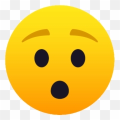 Hushed Face Joypixels Gif - Happy Emoji,Emoji Surprise