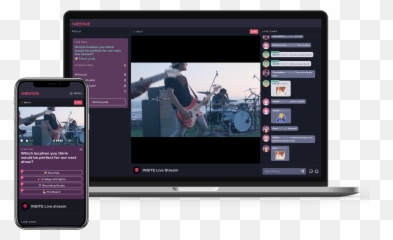 Neerme The best digital venue for live stream experiences - Language Emoji
