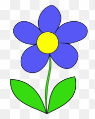 Cartoon Flowers Clip Art - Emoji