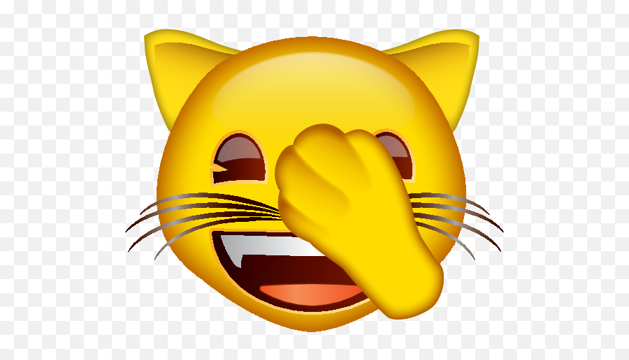 Emoji - Pink Cat Sticker Emoji,Bug Eyed Emoji