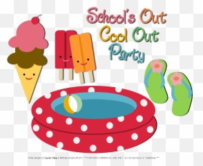 July Clipart Pool Party July Pool - Summer Pool Party Clip Art Emoji,Emoji Pool Party