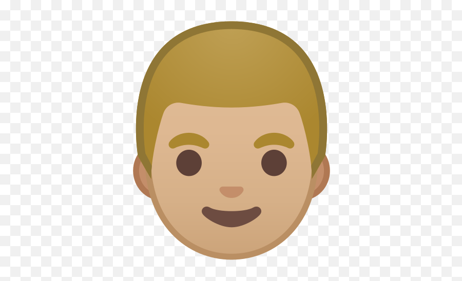 Man Emoji With Medium - Emoji Hombre Graduado Piel Clara,Man Bun Emoji