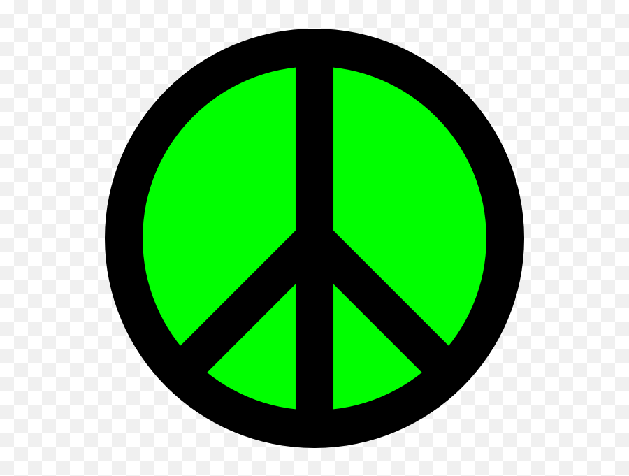 Peace Clipart Free - Simple Peace Symbol Tattoo Emoji,Black Peace Sign Emoji