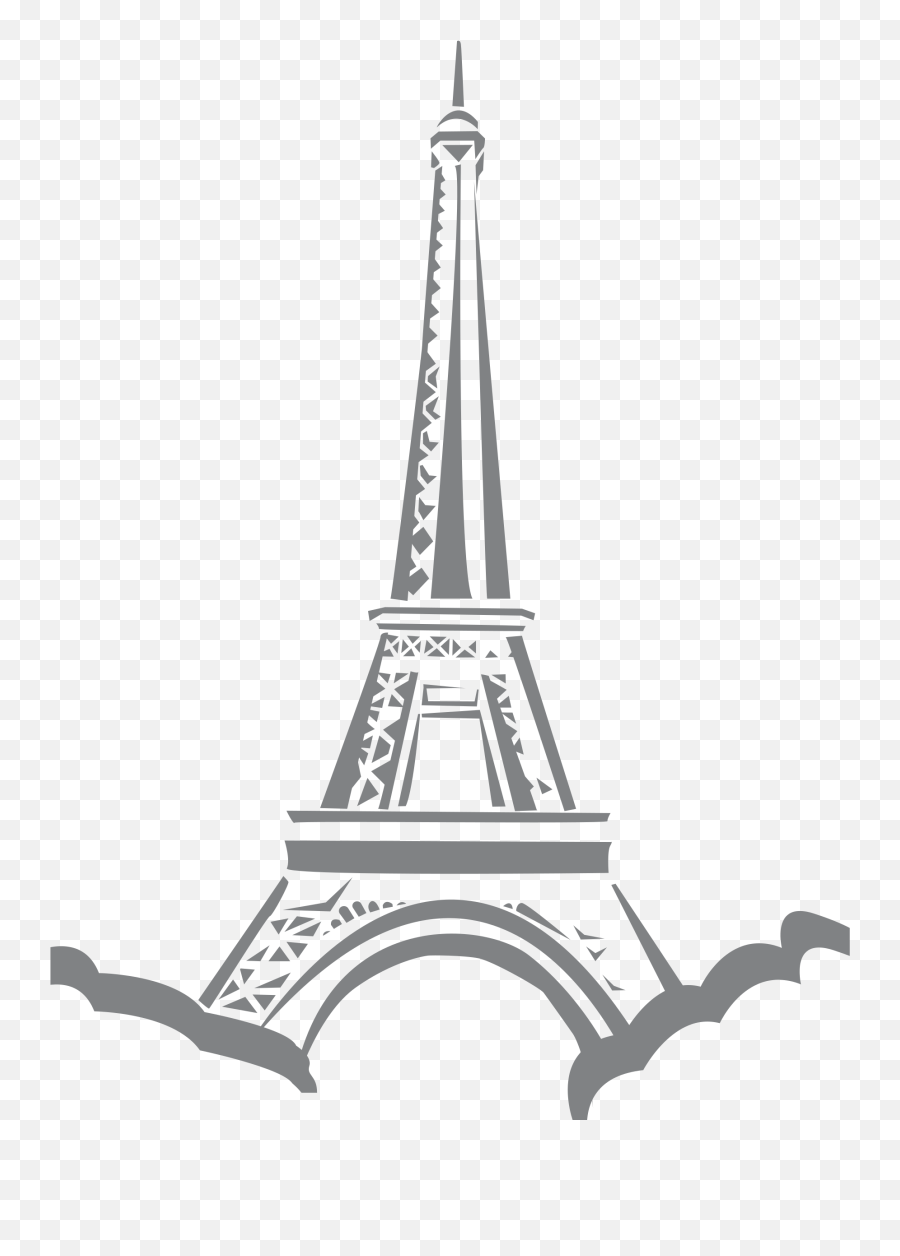 French Flag Eiffel Tower Emoji - Paris Eiffel Tower Clip Art,Night Clock Flag Tower Emoji
