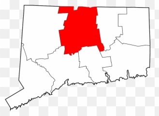 Map Of Connecticut Highlighting - Coronavirus Cases In Emoji