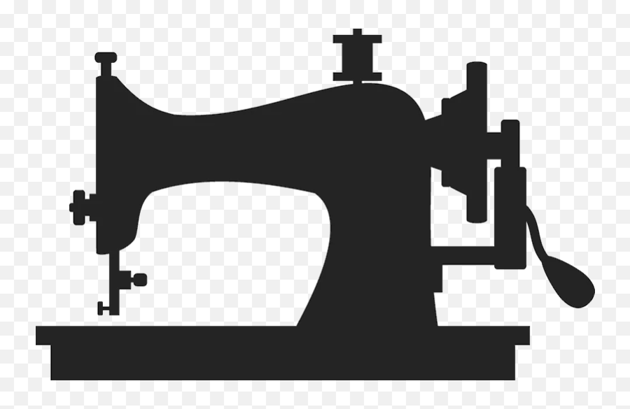 Old - Sewing Machine Clipart Png Emoji,Sewing Emoji