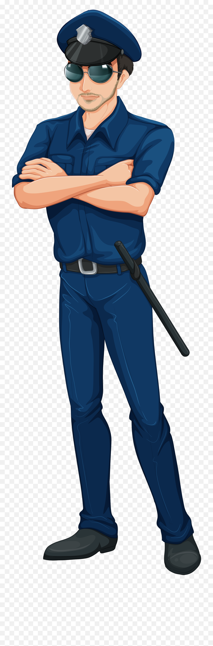 Police Uniform Clipart - Clipart Police Png Emoji,Female Cop Emoji