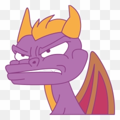 Spyro Rage - Cartoon Emoji,Rage Emoji