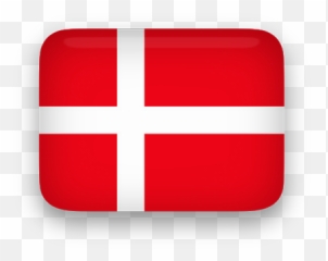 Denmark Flag Clipart - Bandeira Dinamarca Png Emoji
