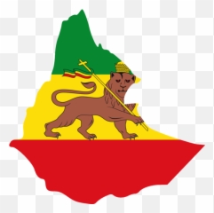 Flag Map Of Ethiopian Empire - Ethiopia Flag Map Png Emoji,Rasta Flag Emoji