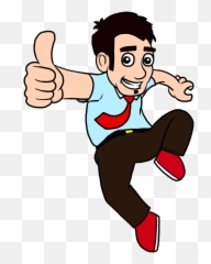 Thumbs Up Marketing Success Positive Perfect - Enthusiastic Clipart Emoji,High Five Emoticon