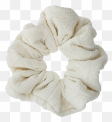 pinterestu2014kayleeds Scrunchies White hair accessory Types - Quilted Emoji