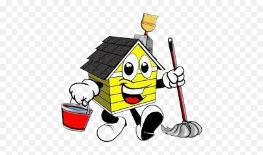 Sparkling House - Home House Cleaning Emoji,Sweep Emoticon