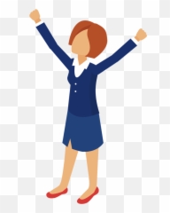 Clipart people business woman - Transparent Cartoon Business Woman Emoji