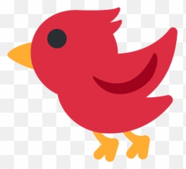 Bird Emoji Clipart - Bird Emoji,Baby Chicken Emoji