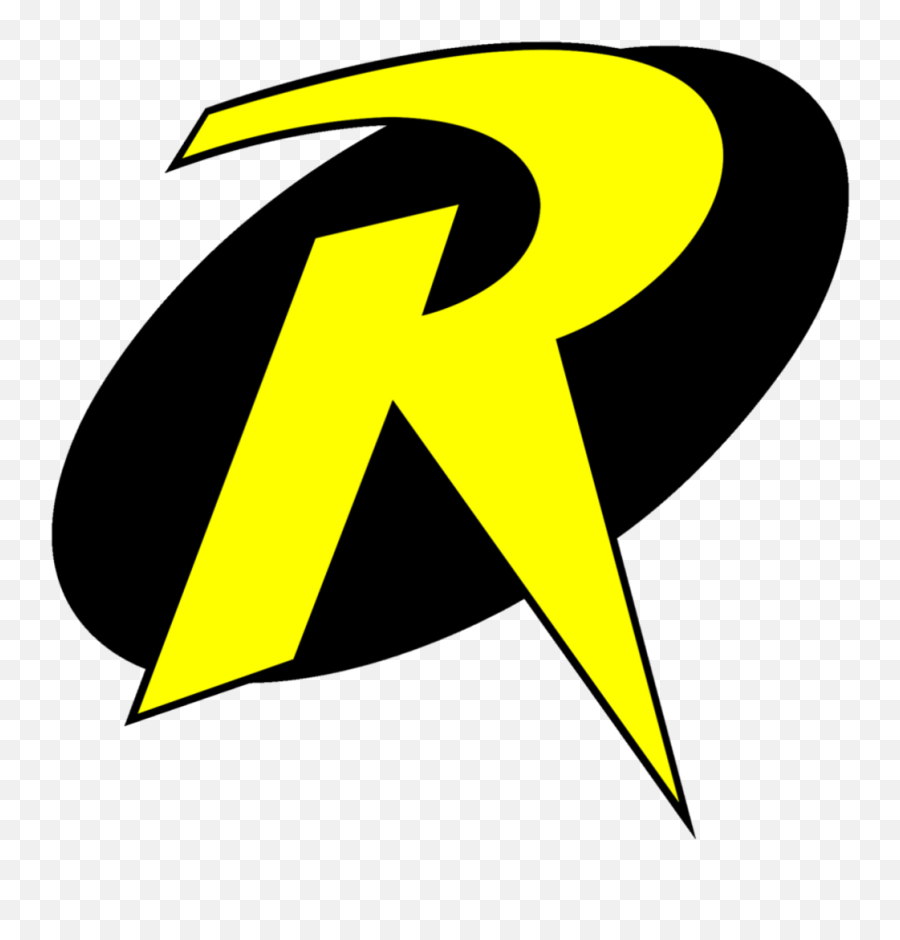Robin Clipart Clip Art - Robin Batman Logo Png Download Robin Logo Vector Emoji,Batman Symbol Emoji