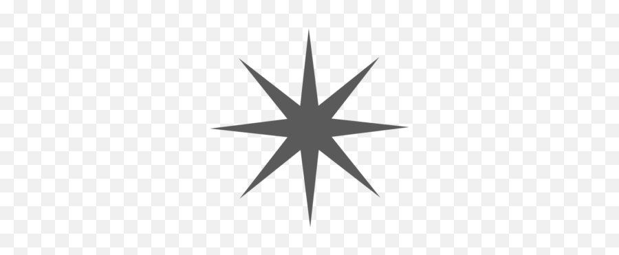 Simple Star Black And White Silhouette Free Svg File Emoji,Star Feet Emoji