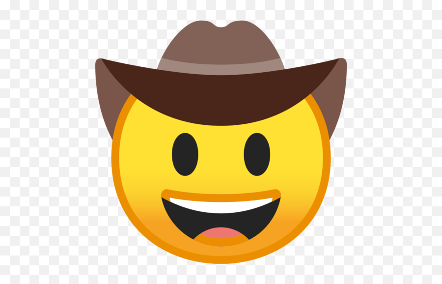 Cowboy Hat Face Emoji - Cowboy Emoji Png,Dabbing Emoji