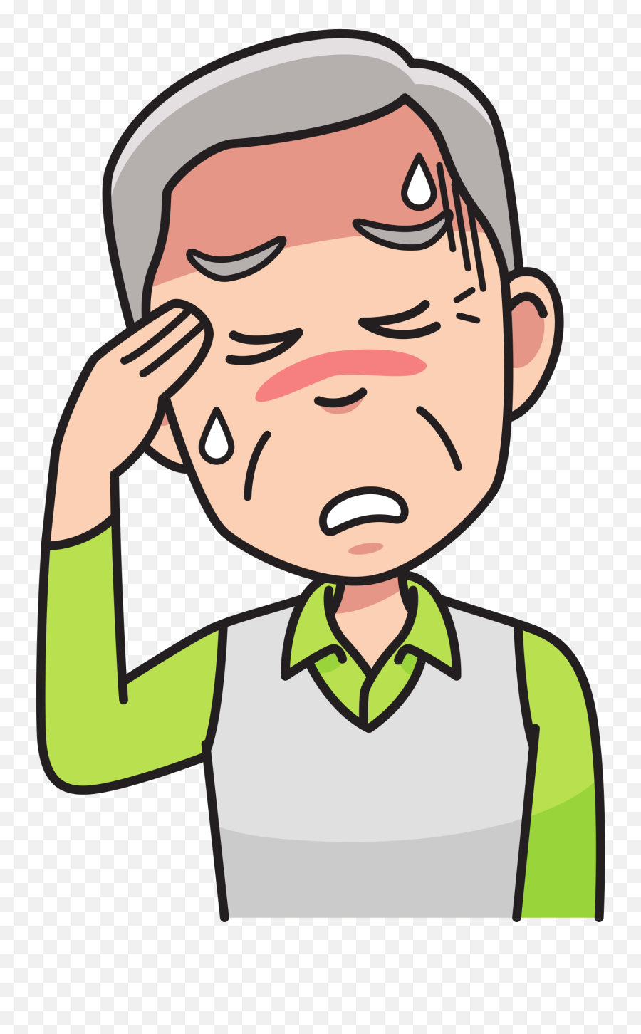 Headache Clipart Transparent - Headache Png Emoji,Head Hurt Emoji