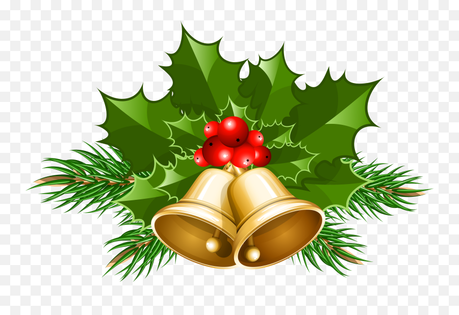 Holiday Bell Clipart - Christmas Clip Art Png Emoji,Hazelnut Emoji