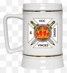 In Hoc Signo Vinces Beer Stein - Emoji